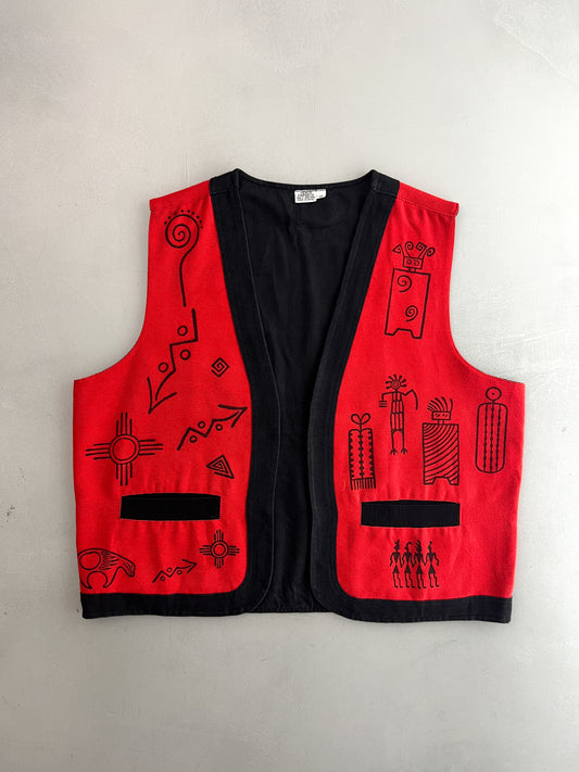 Cotton Folk Vest [XL]