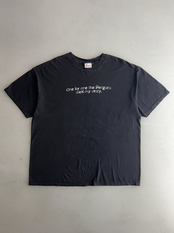 1990's The Penguins Steal My Sanity Tee [XXL]