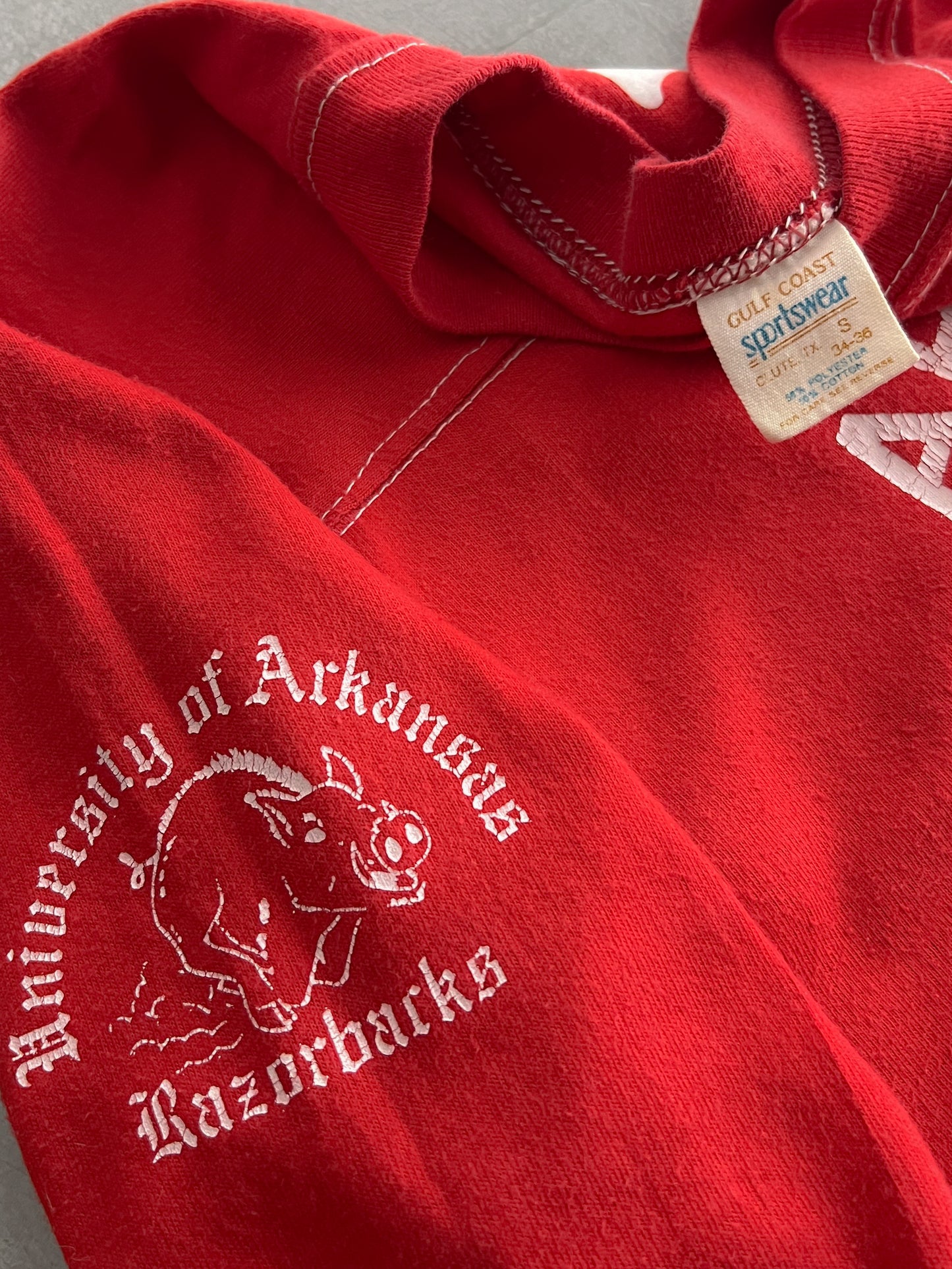 1970's Arkansas Razorback Jersey [XS]