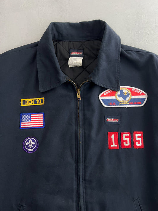 Patched Dickies Work Jacket [L]