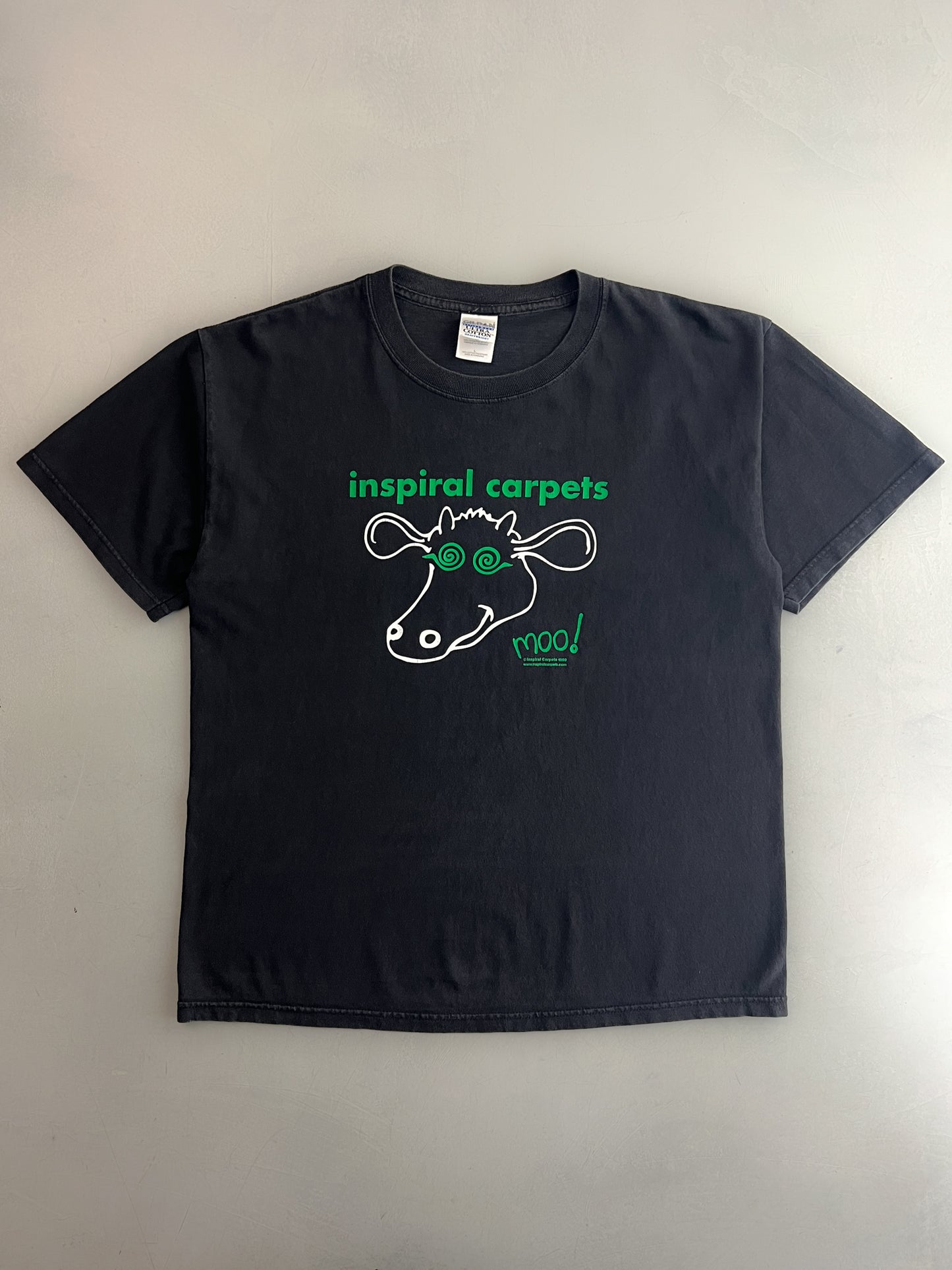 Late 90's Inspiral Carpets "Moo" Tee [L]