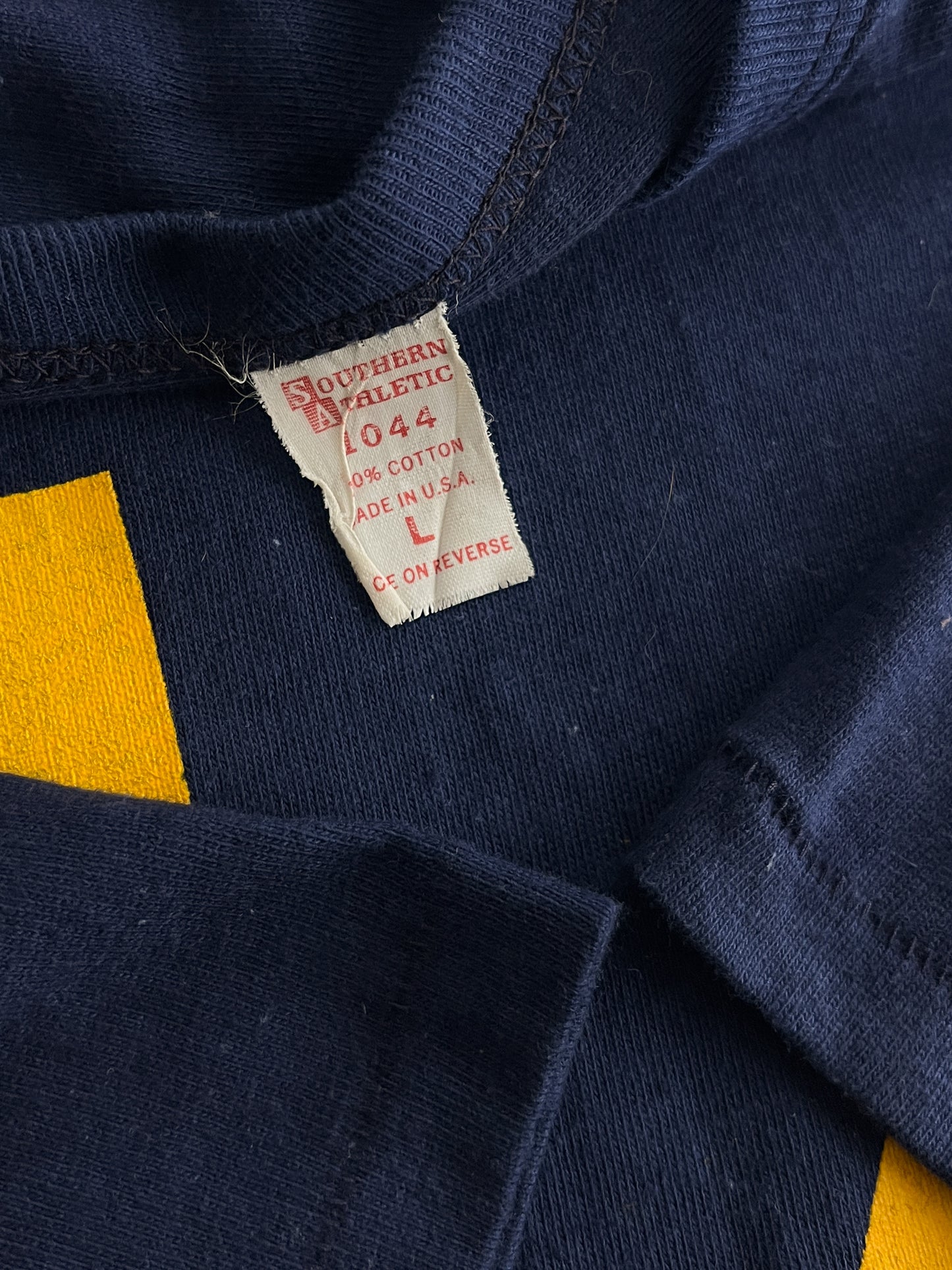 60's/70's Southern Athletic Michigan 44 Jersey Tee [L]