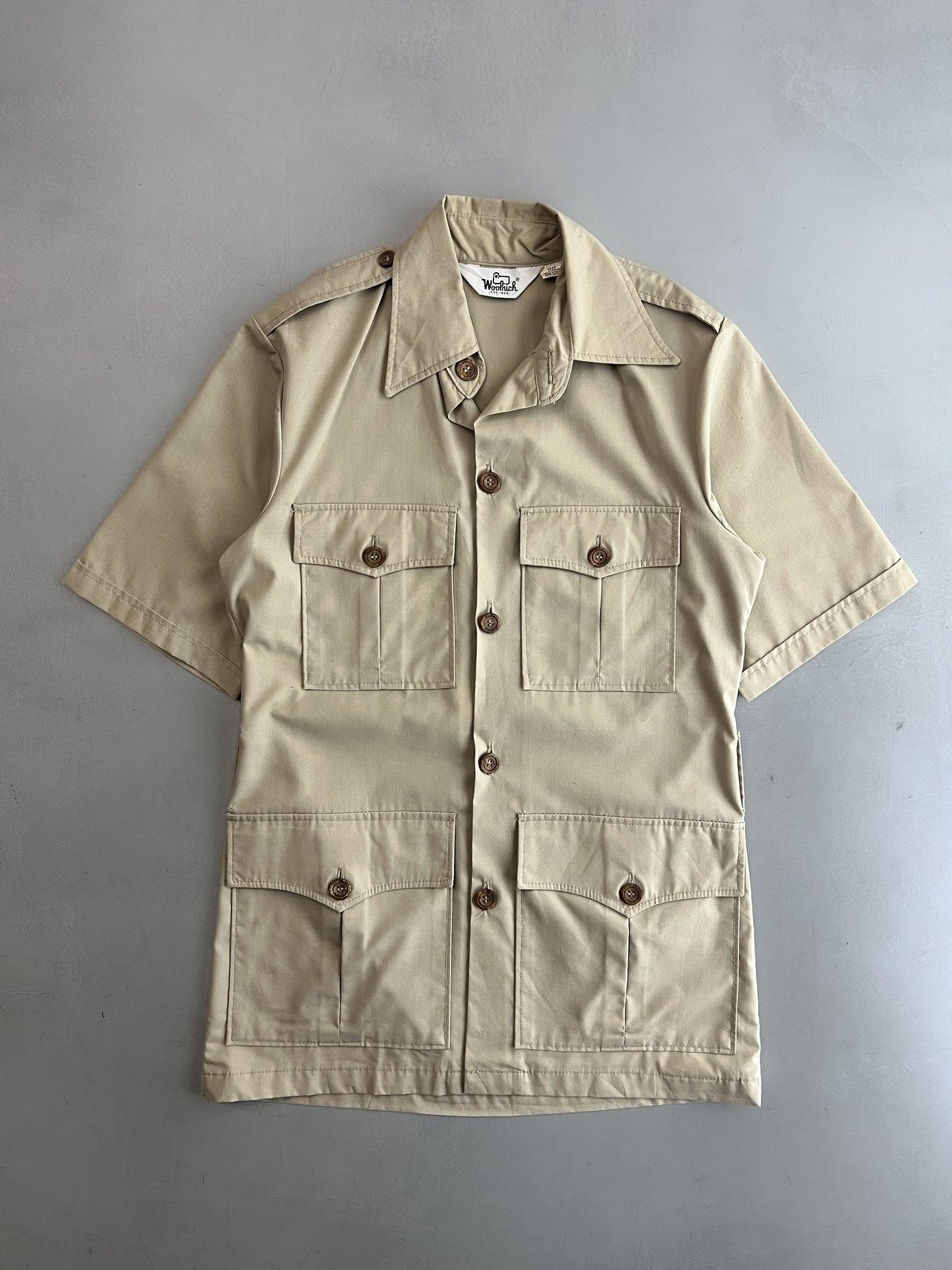 1970's Woolrich Safari Shirt [S]