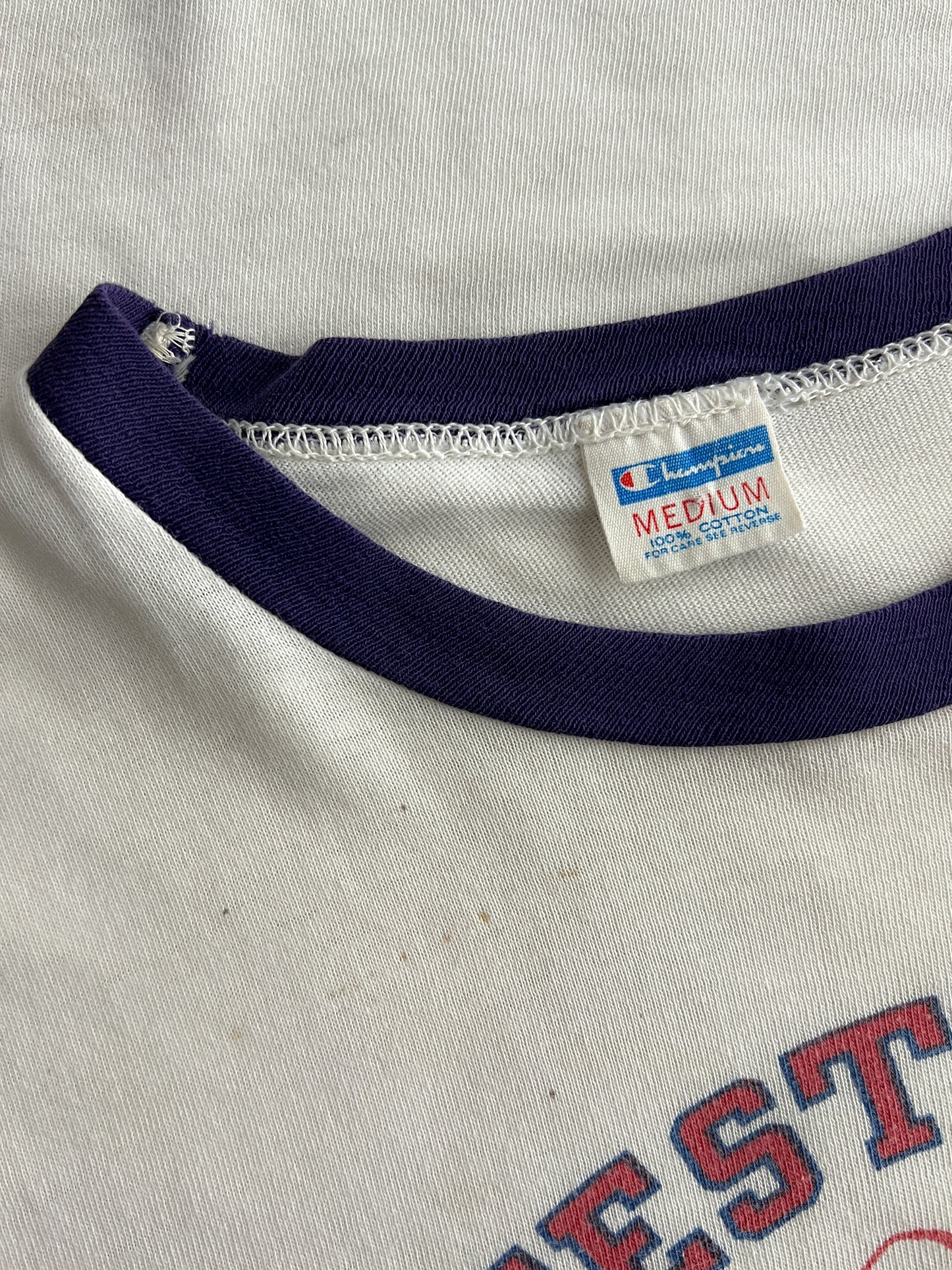 70's Champion Blue Bar Rose Festival Run Ringer [M]