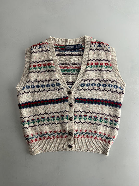 Lands End Knit Vest [L]