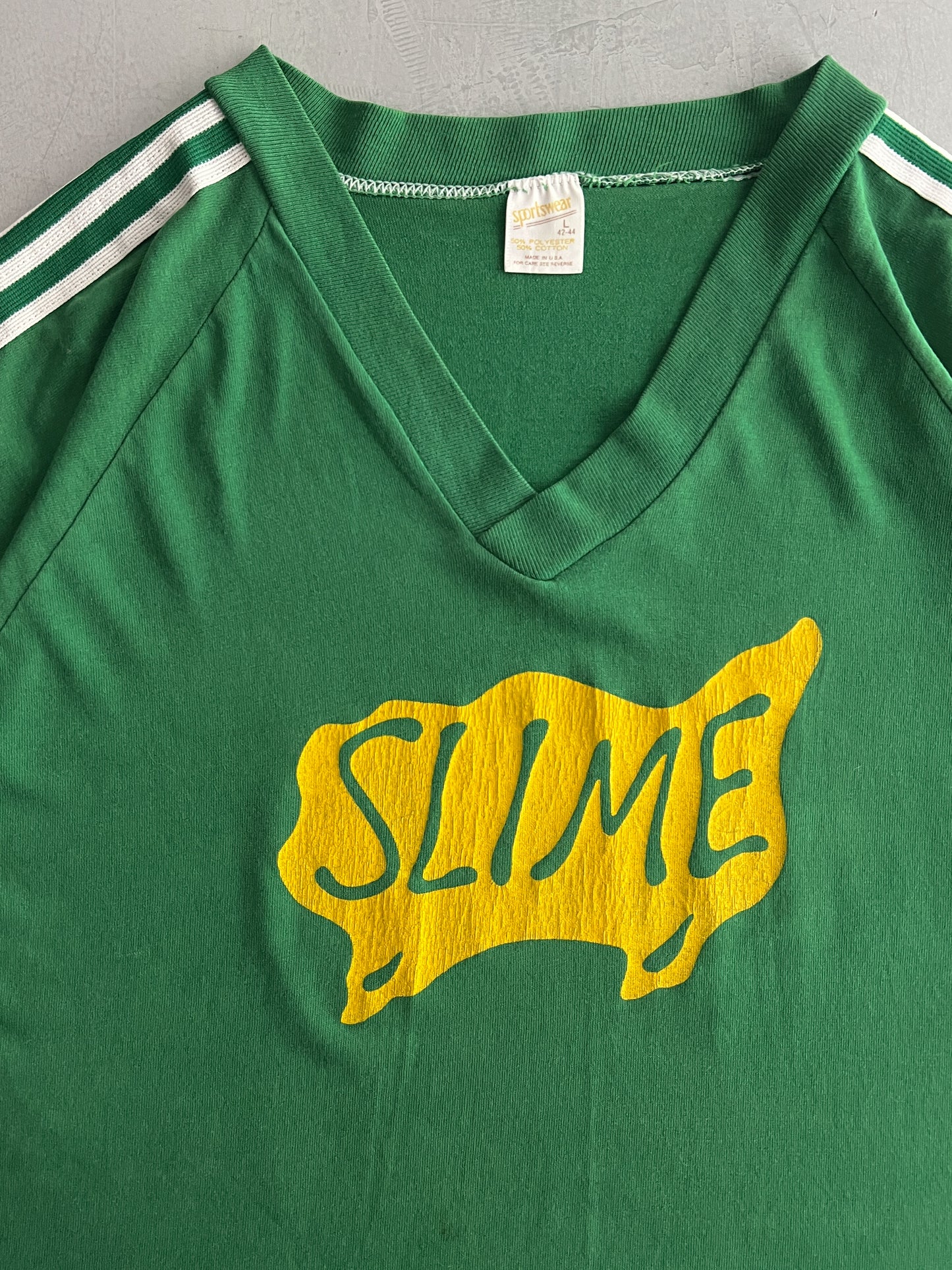 1980's Slime Stripe Tee [L]