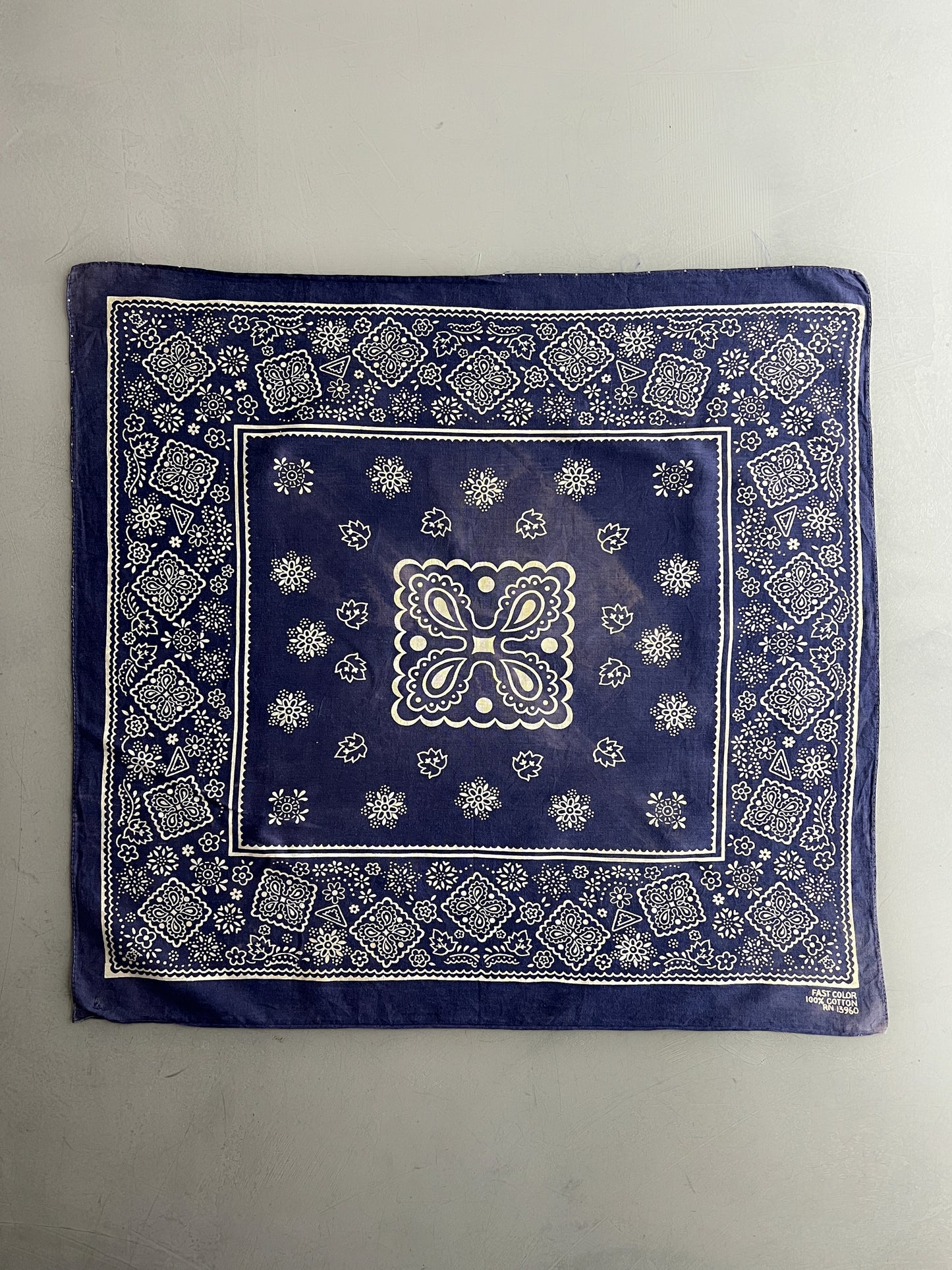 Fast Colour Selvage Bandanna