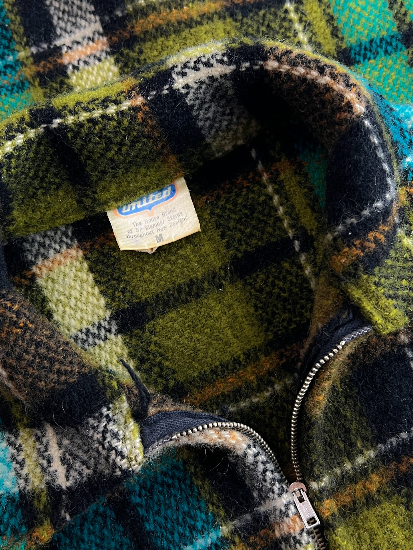 United Quarter Zip Wool Over Shirt [M]