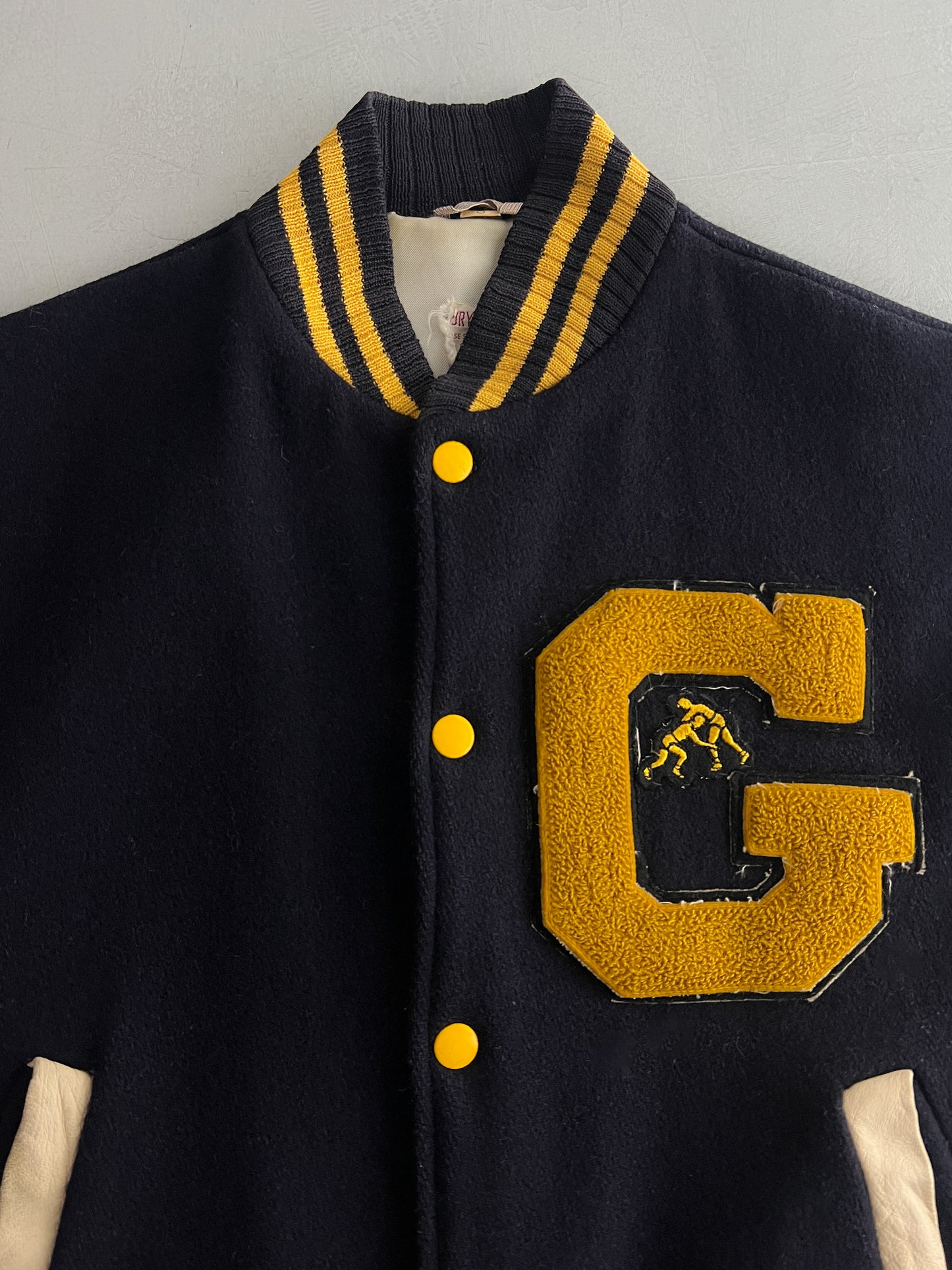 1960's Varsity Jacket Vest [M]