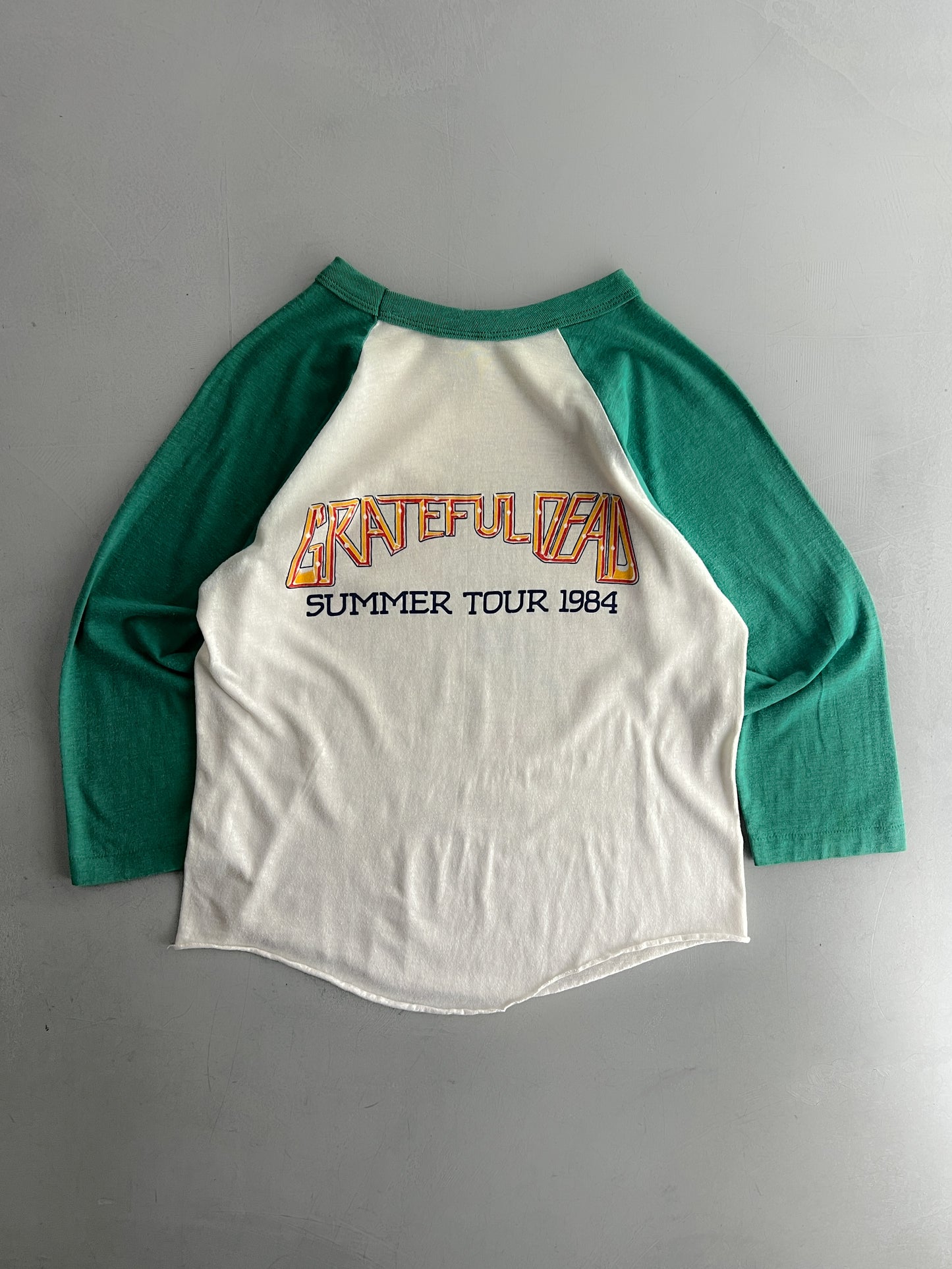 84' Grateful Dead Summer Tour Raglan Tee [M]