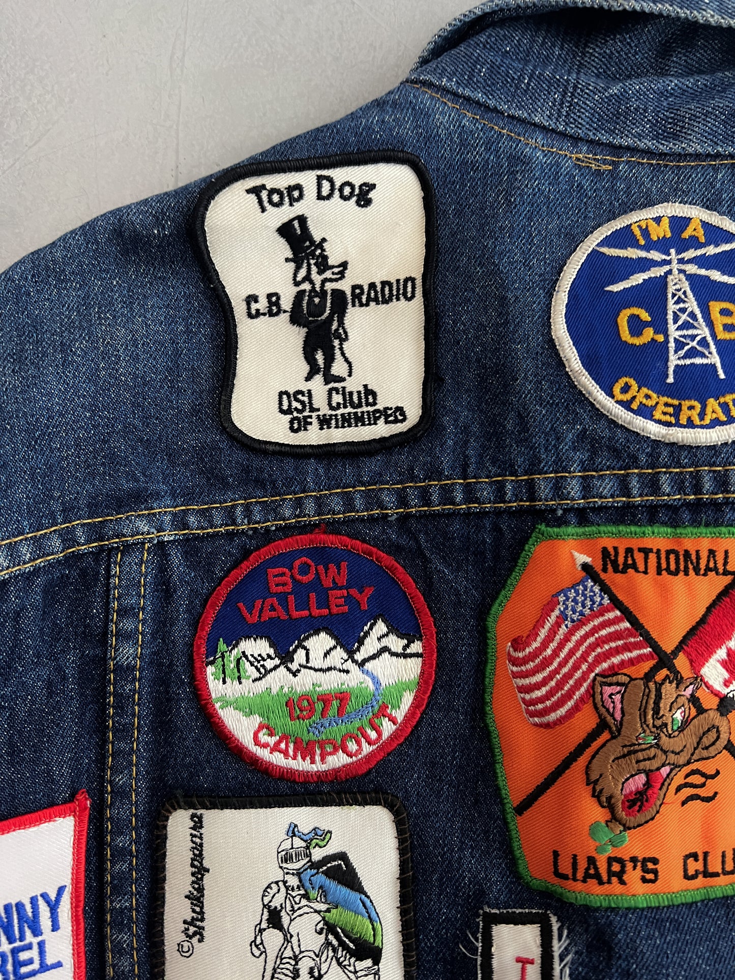 1970’s Mega Patch GWG Denim Jacket [L]