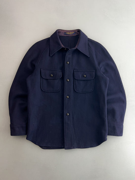 1970's Brooks Brothers Wool CPO Shirt [L]