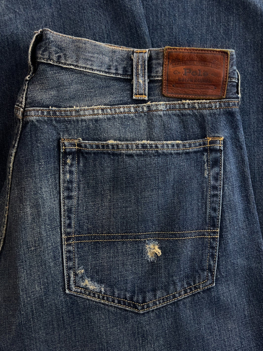 1990's Polo R.L Dungaree Jeans [36"]