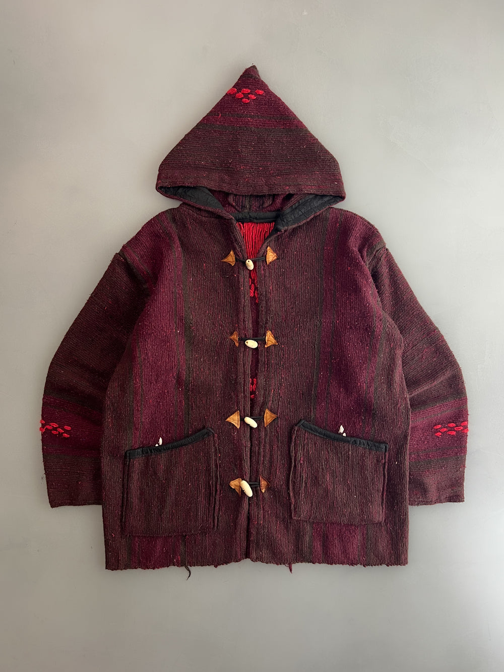 Woven Nepalese Toggle Jacket [L]