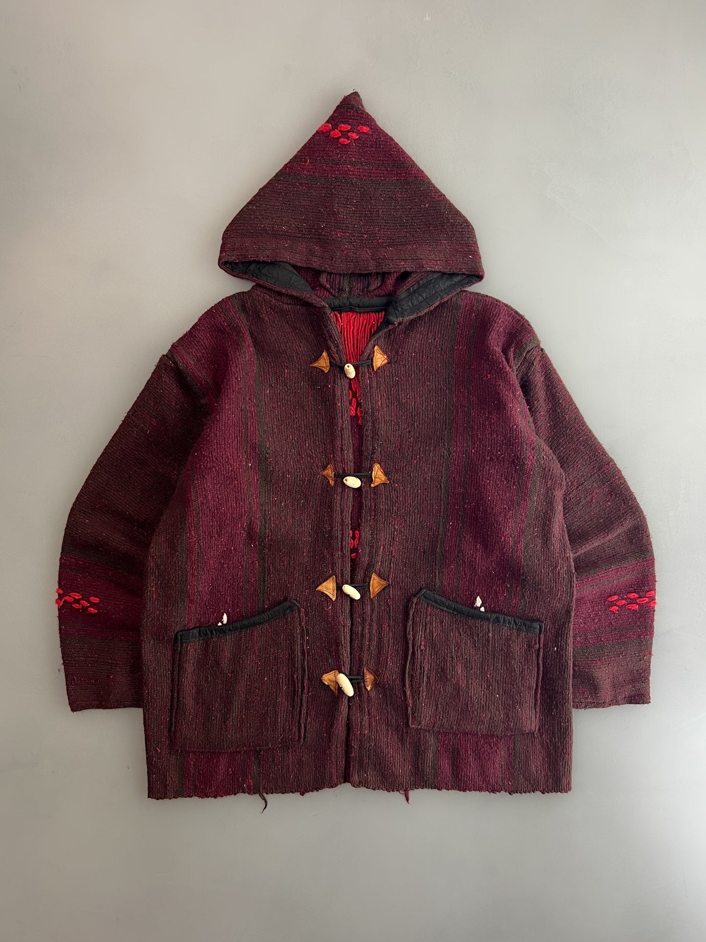 Woven Nepalese Toggle Jacket [L]