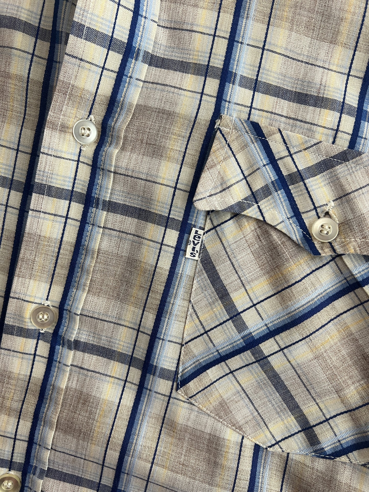 1970's Levi's Western Shirt [L]