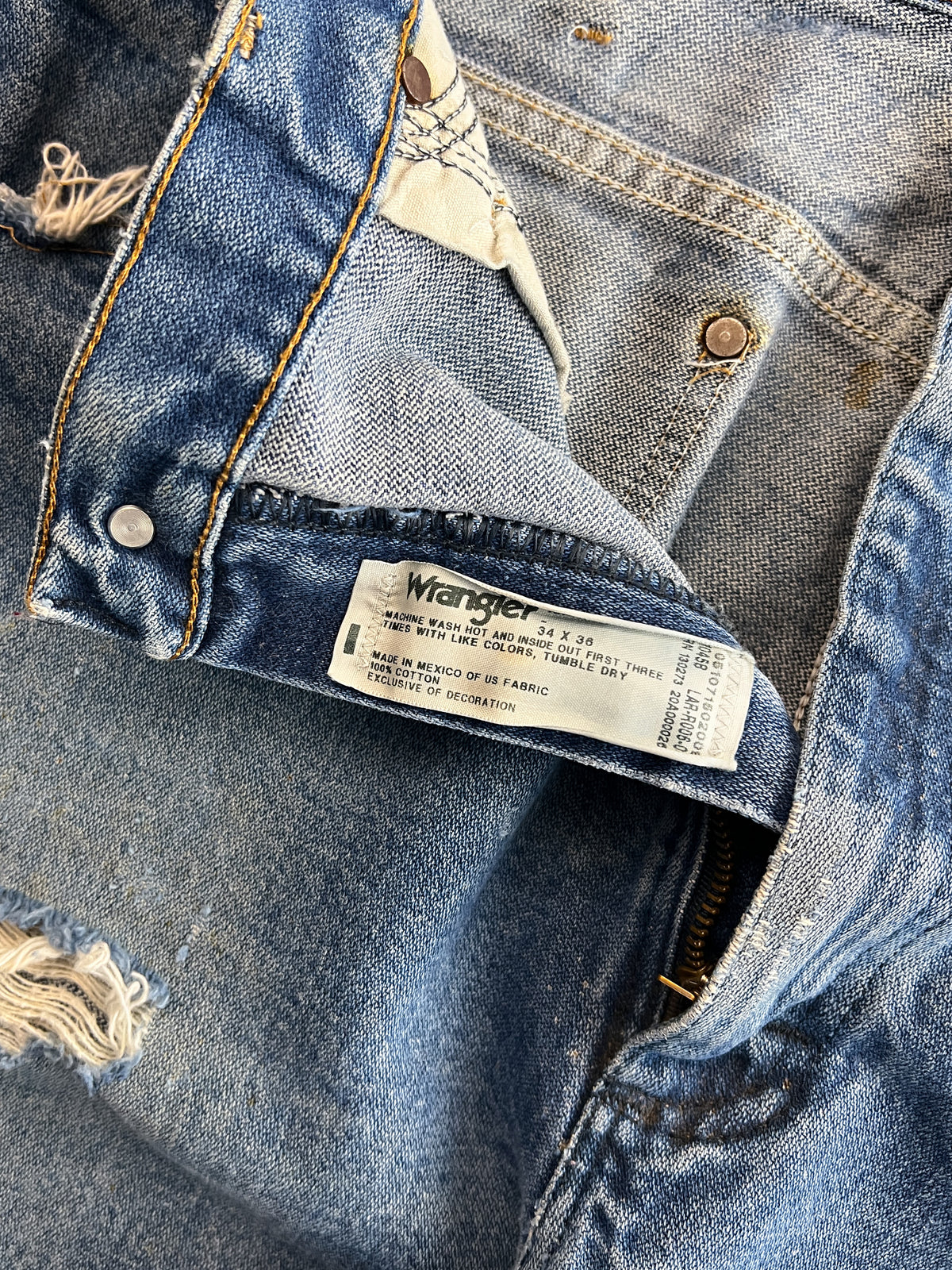 Thrashed 1990's Wrangler 13MWZ's [33"]