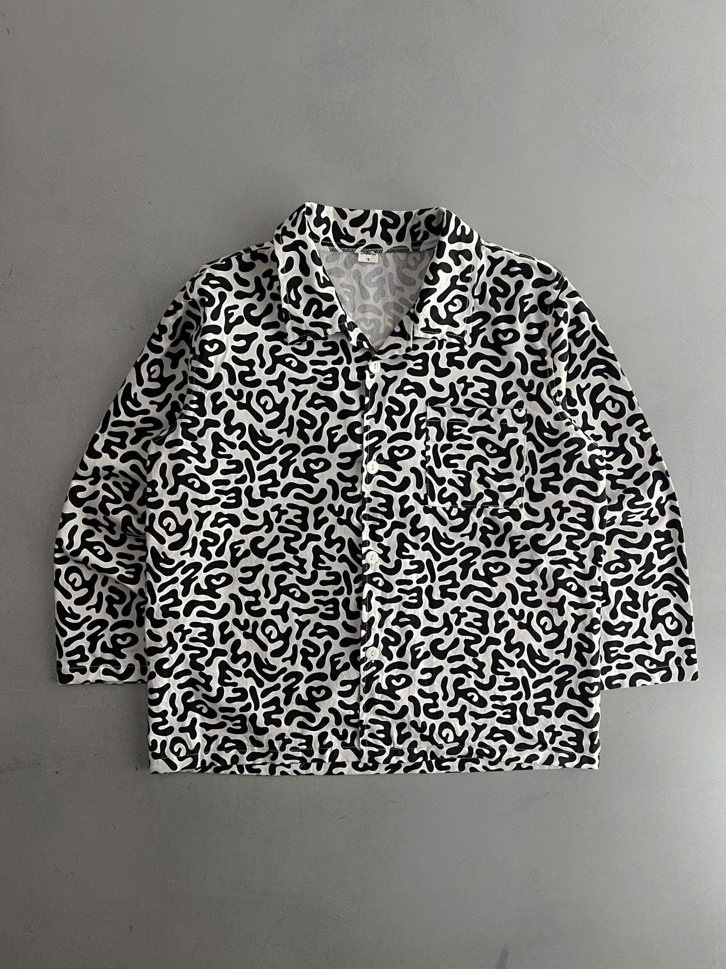 Korean Snow Camo Utility Shirt [L]