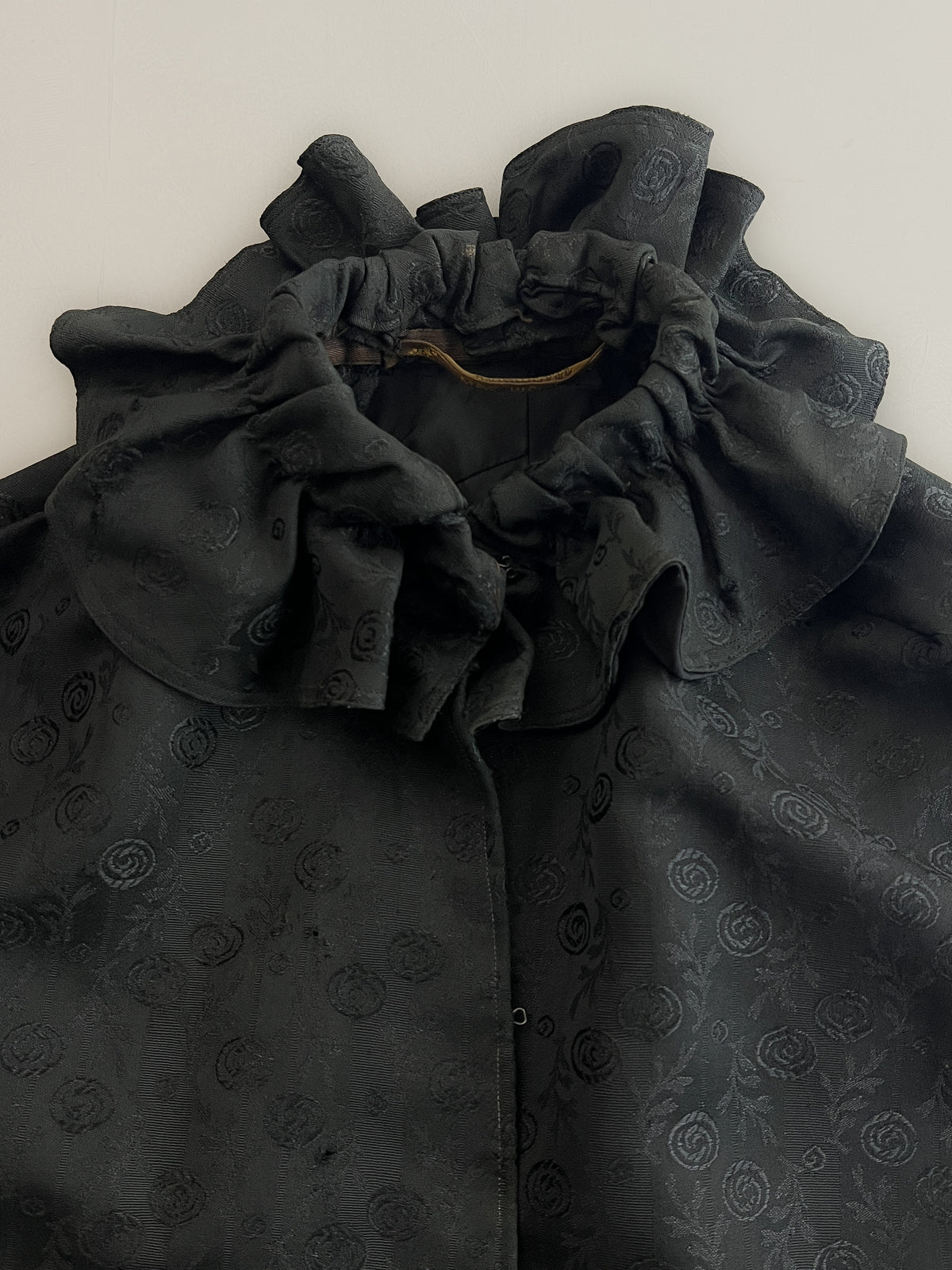 Early 20th c. British Jacquard Cape [OSFA]