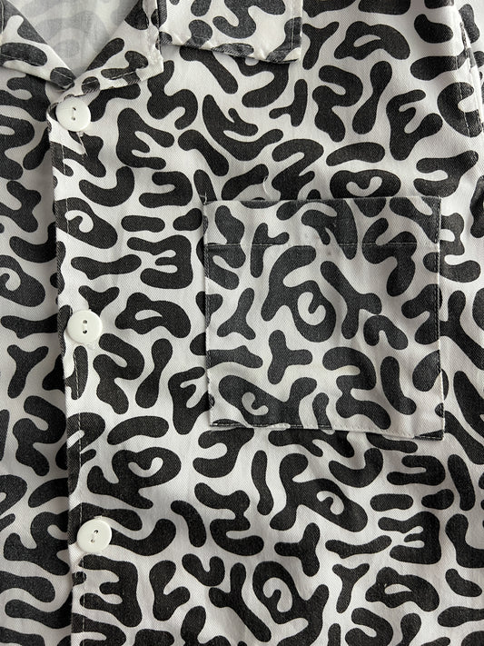 Korean Snow Camo Utility Shirt [S/M]