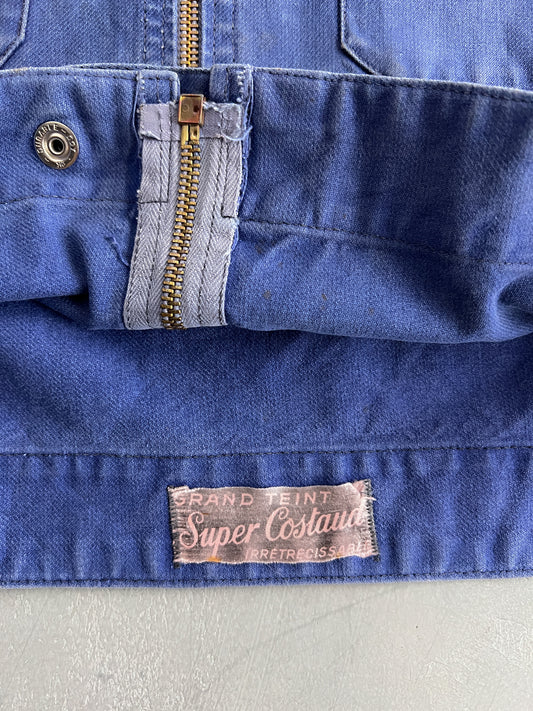 1950's French "Super Costaud" Cyclist Jacket [L]