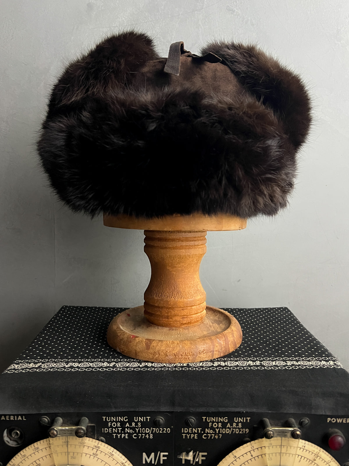 Suede Chapka Hat