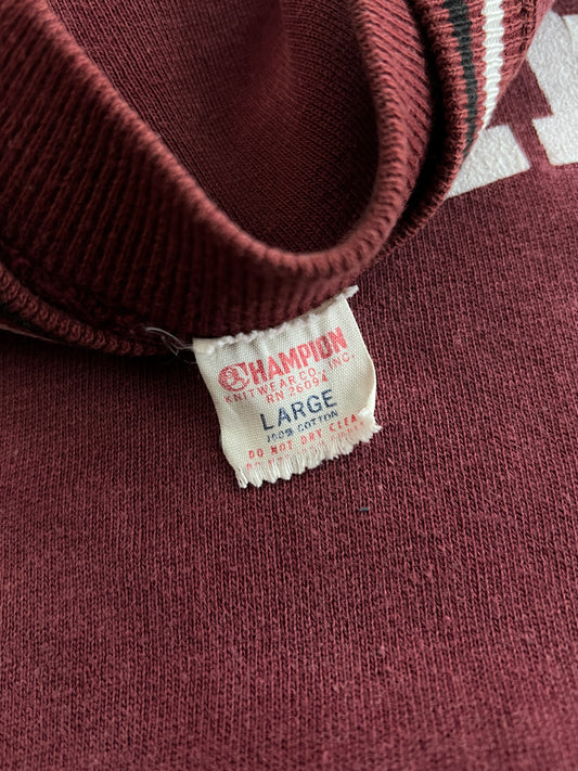 1960's Champion Running Man Harvard Sweatshirt [L]