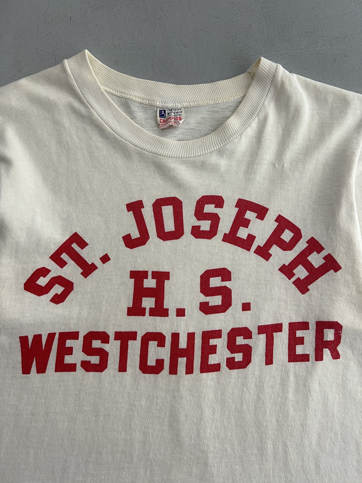 1950's Champion Running Man St Joseph Tee [S]