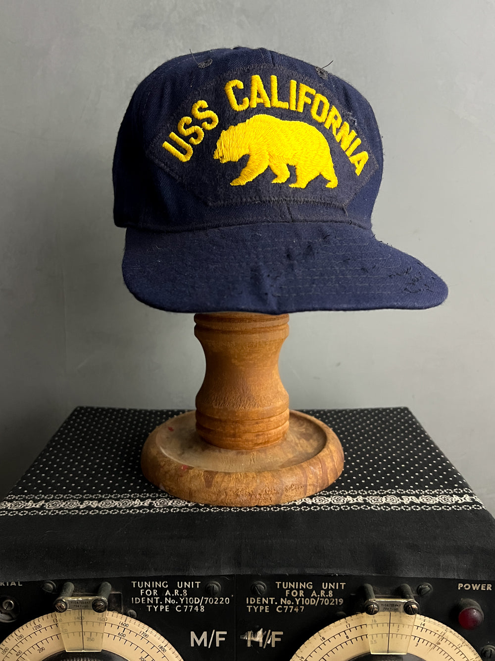 Thrashed New Era USS Cali Cap