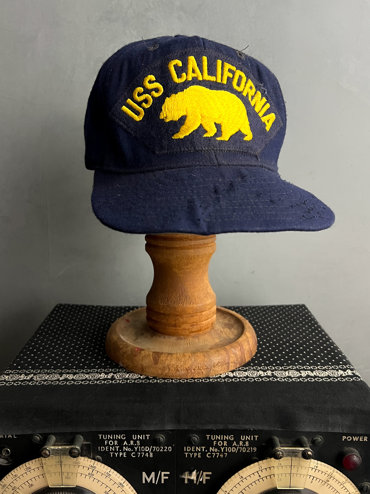 Thrashed New Era USS Cali Cap