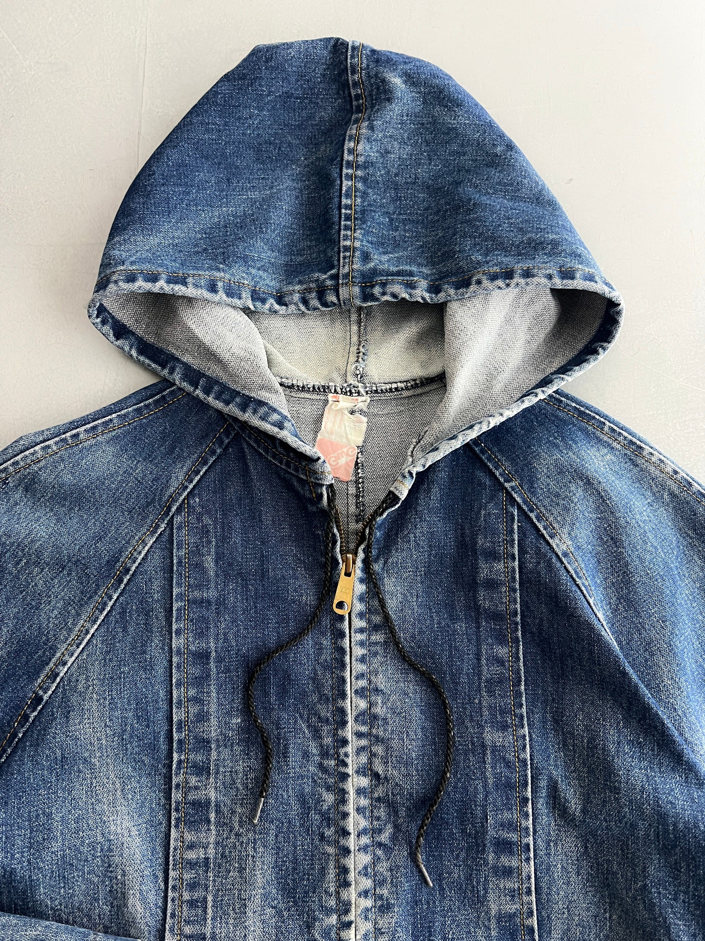 GWG Scrubbies Hooded Denim Jacket [S/M]