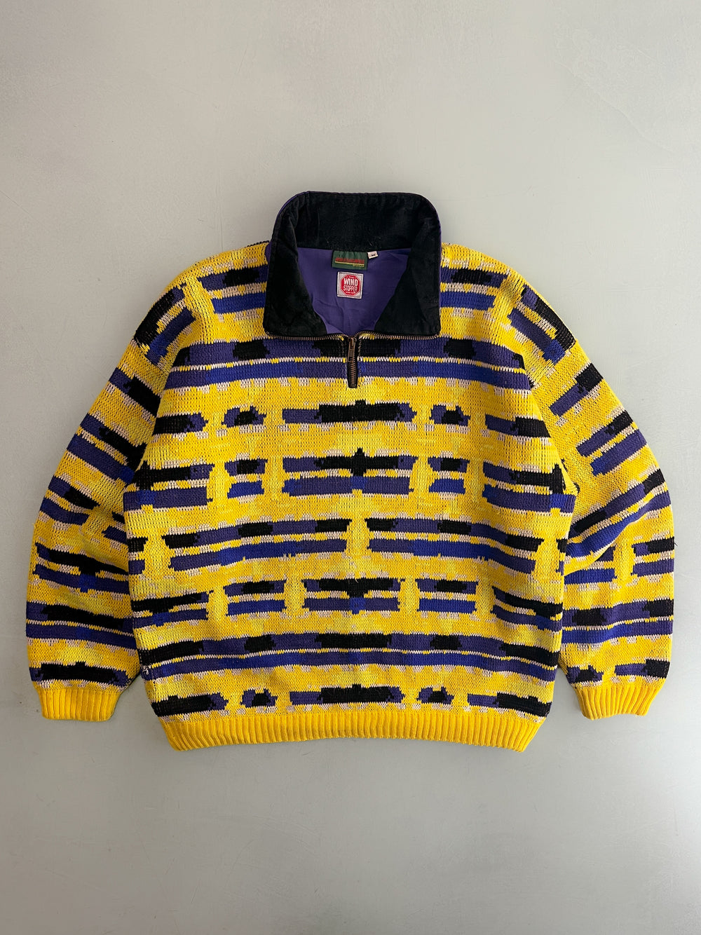 1990's Rossignol Windstopper Ski Knit [L]