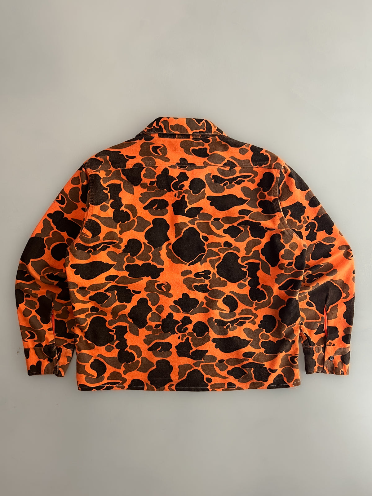 6363 Deerskin Survival Orange Camo Flannel [L]