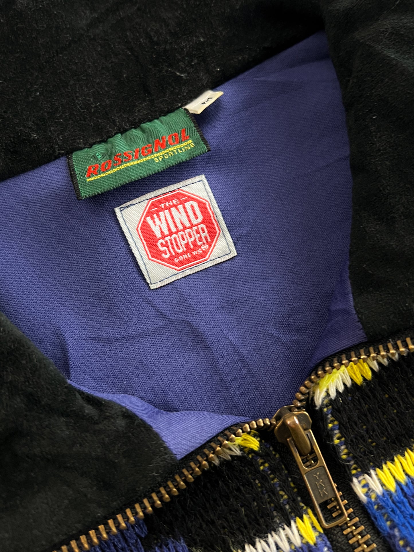 1990's Rossignol Windstopper Ski Knit [L]