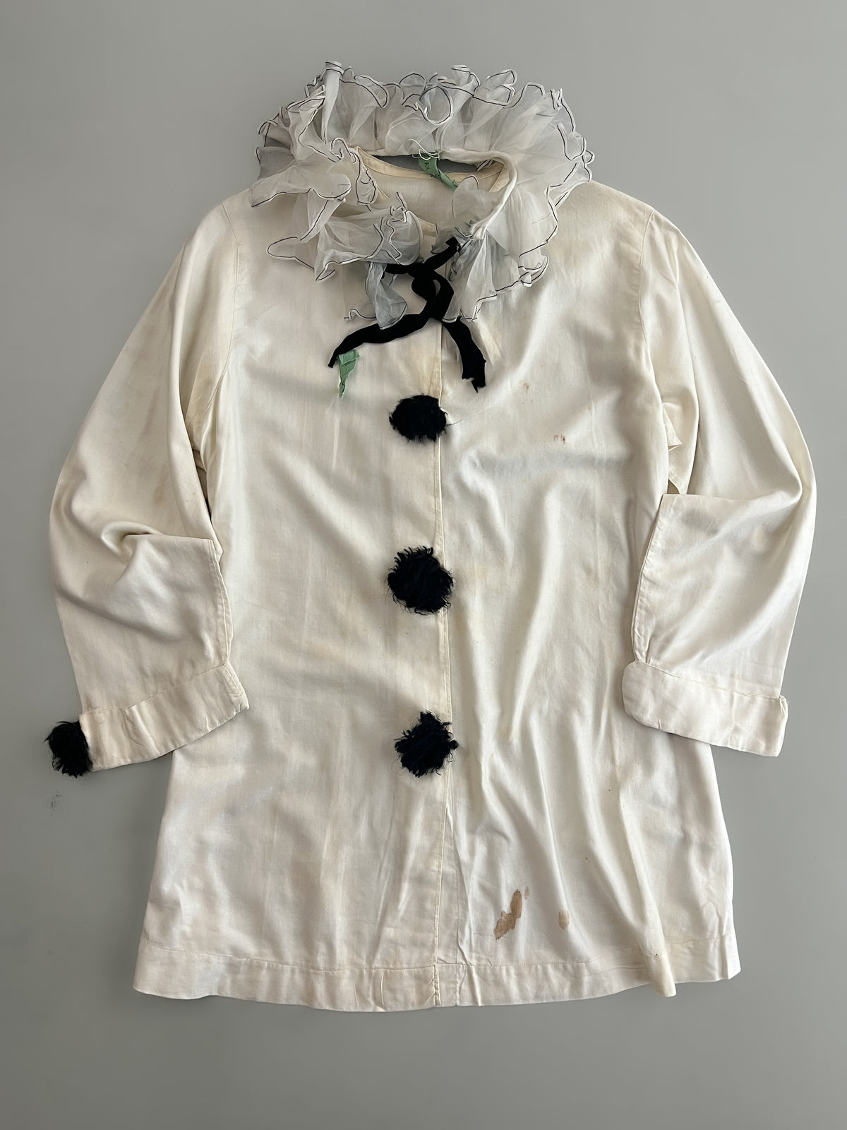 Late 1800's French Pierrot 2 Piece Set [M/L]