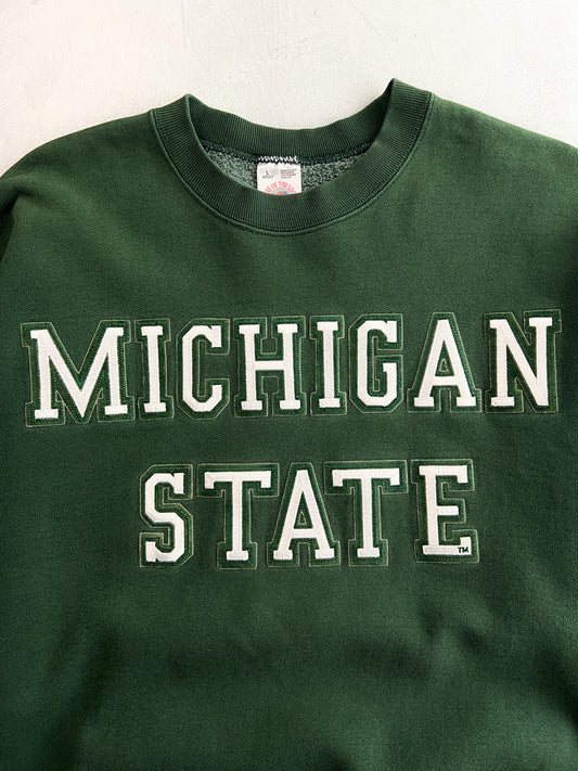 1990's Faded Michigan State Sweatshirt [L]