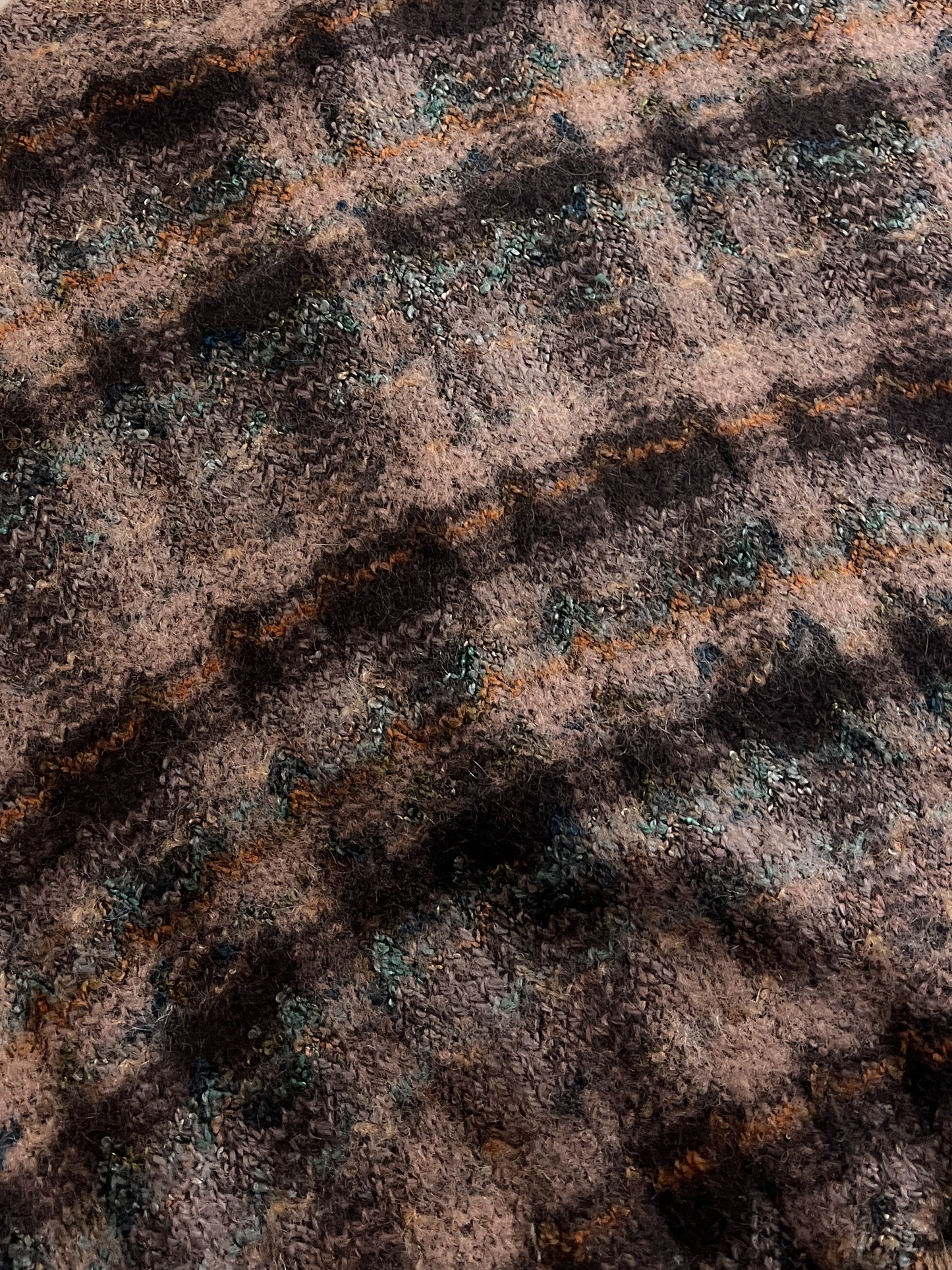 Chunky Italian Wool/Mohair Cardigan [L]