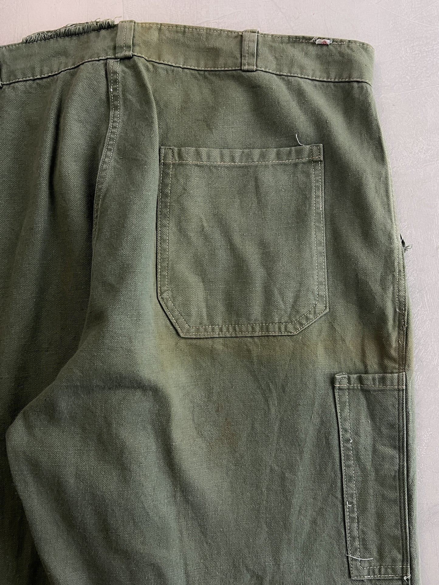 Faded French Work Pants [36"]