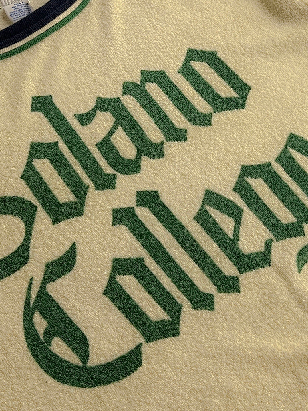 1970's Solano Collage Terry Towling Tee [M/L]