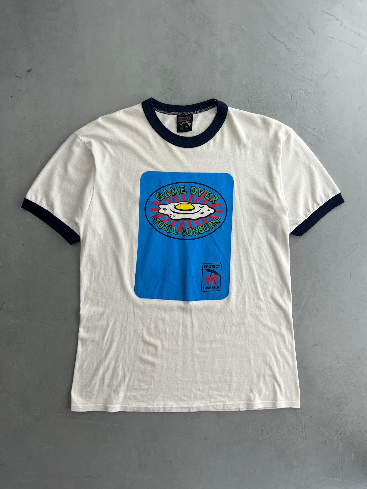 Game Over Total Sunburn Ringer Tee [XL]