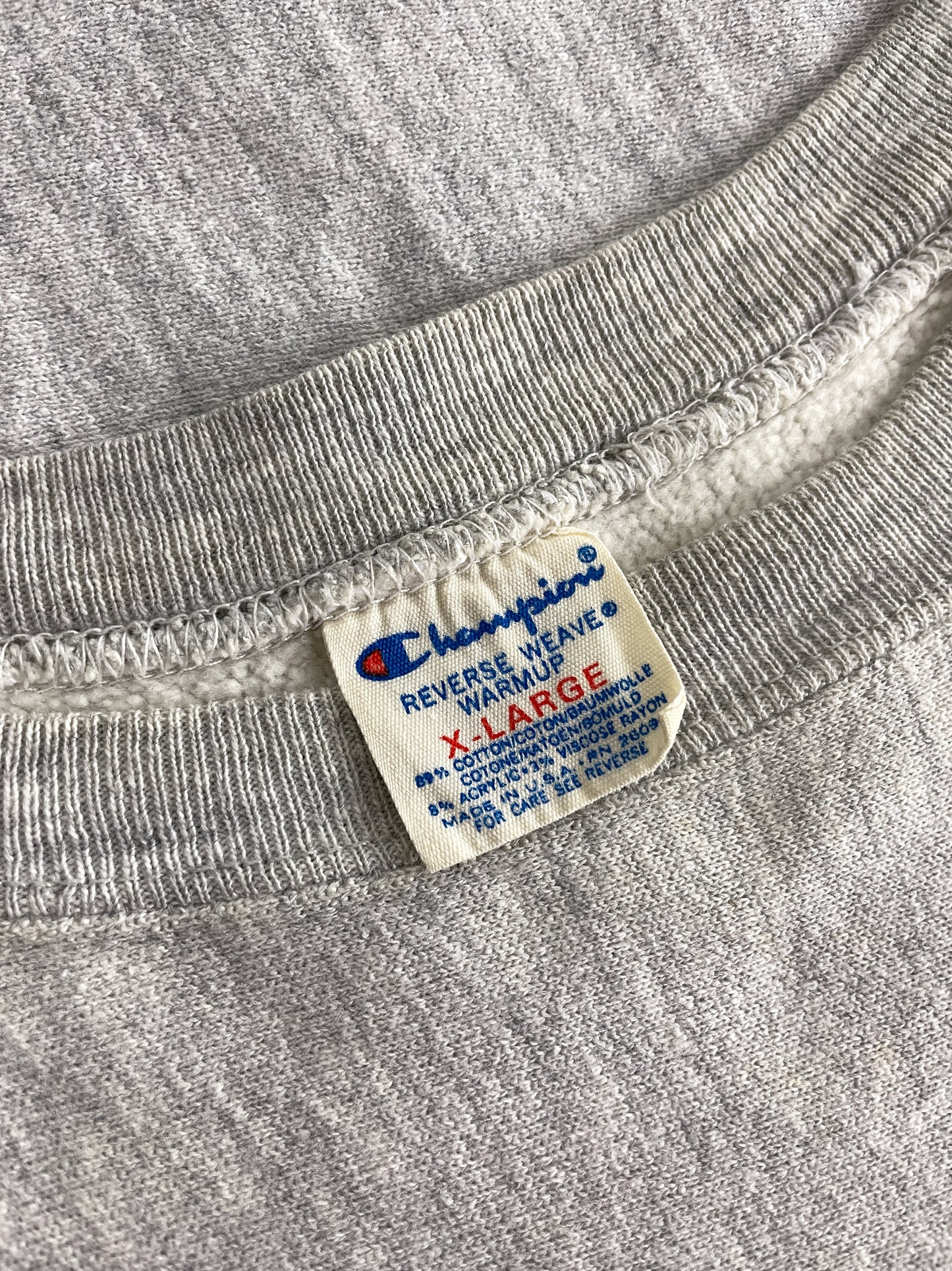 1980's Champion Reverse Weave 'PENN' Sweatshirt [XL]