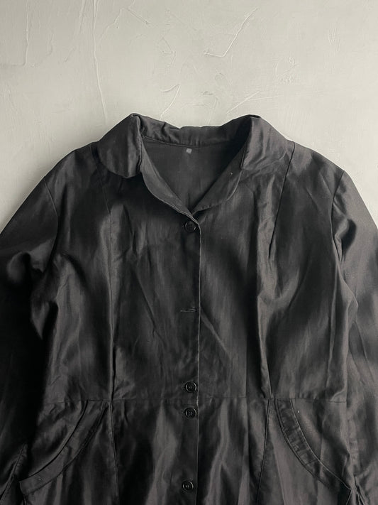 30's-40's French Shop Coat [M]