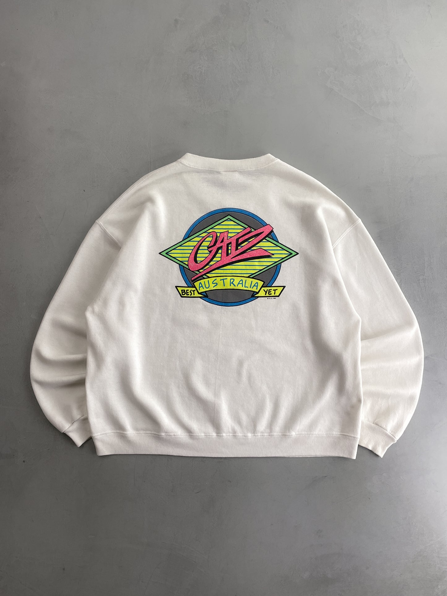 1980's Catz Australia Surf Sweatshirt [XL]