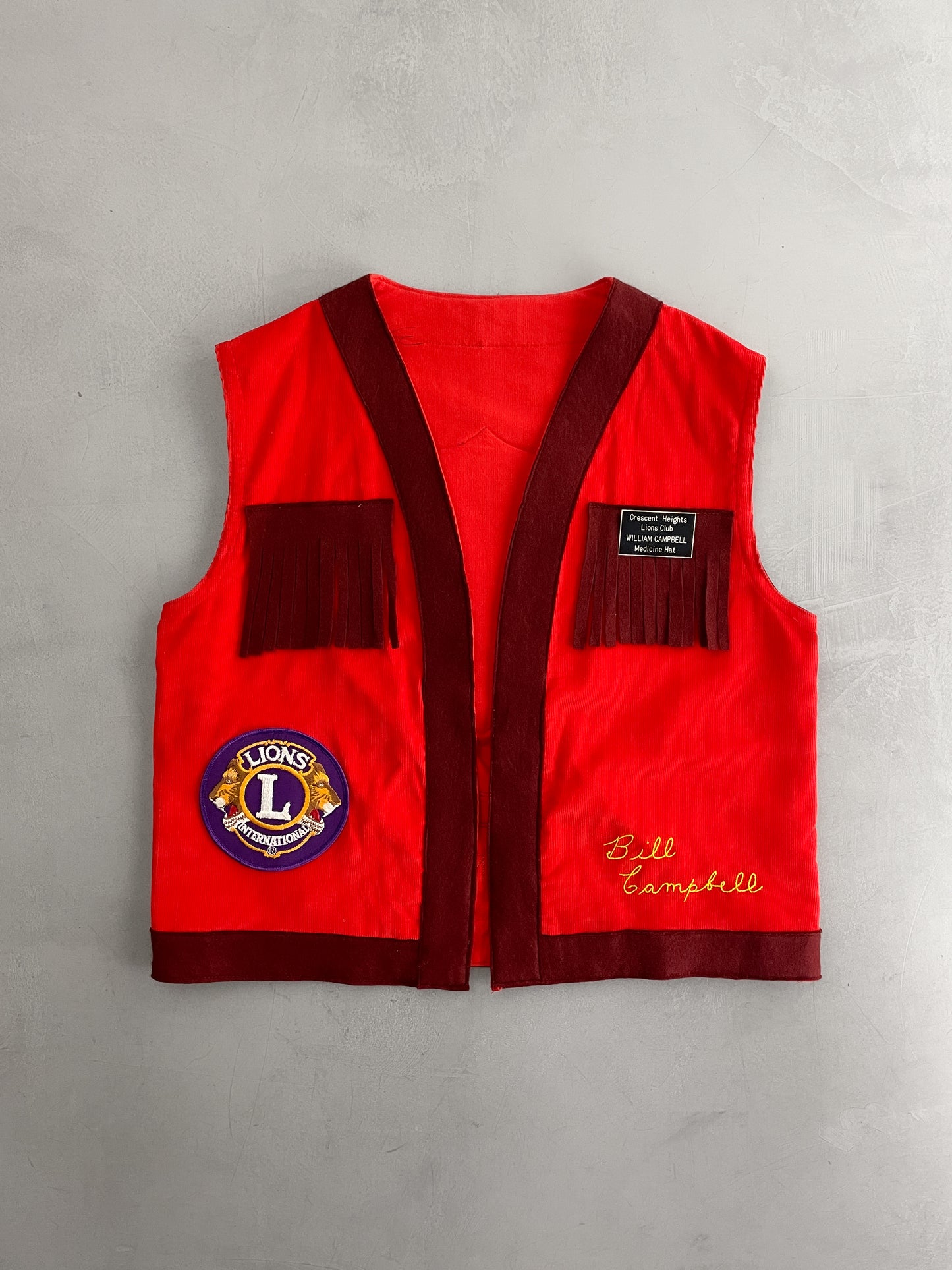 Crescent Heights Lions Club Vest [M/L]