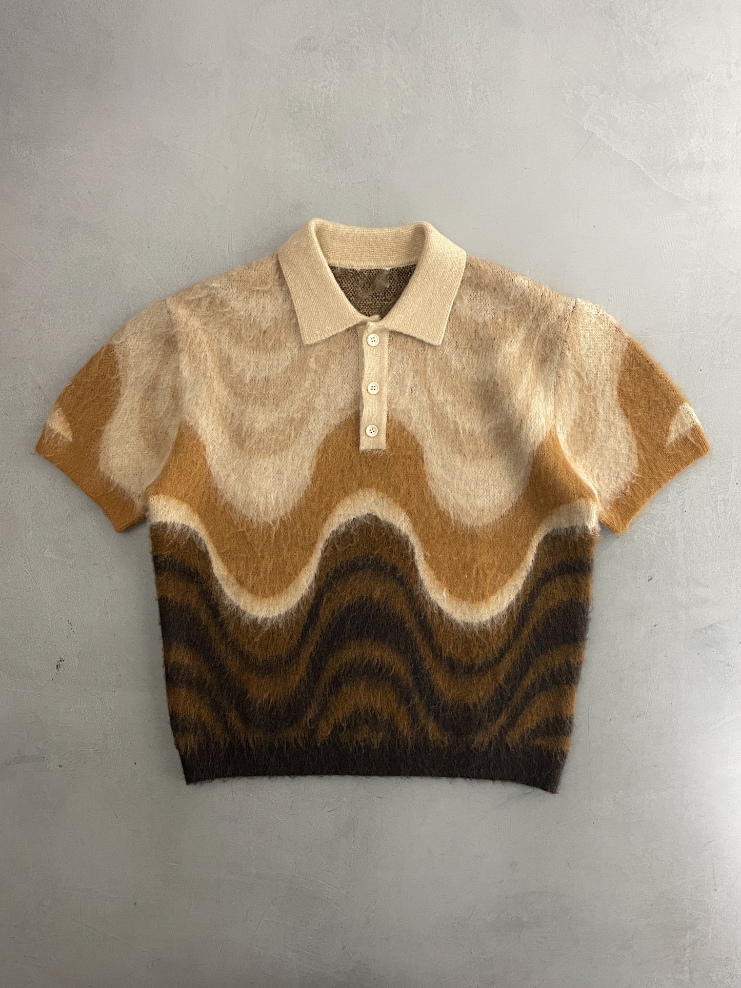 Mohair Polo Shirt [XL]
