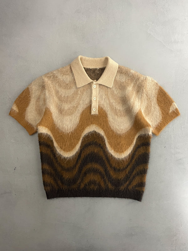 Mohair Polo Shirt [XL]