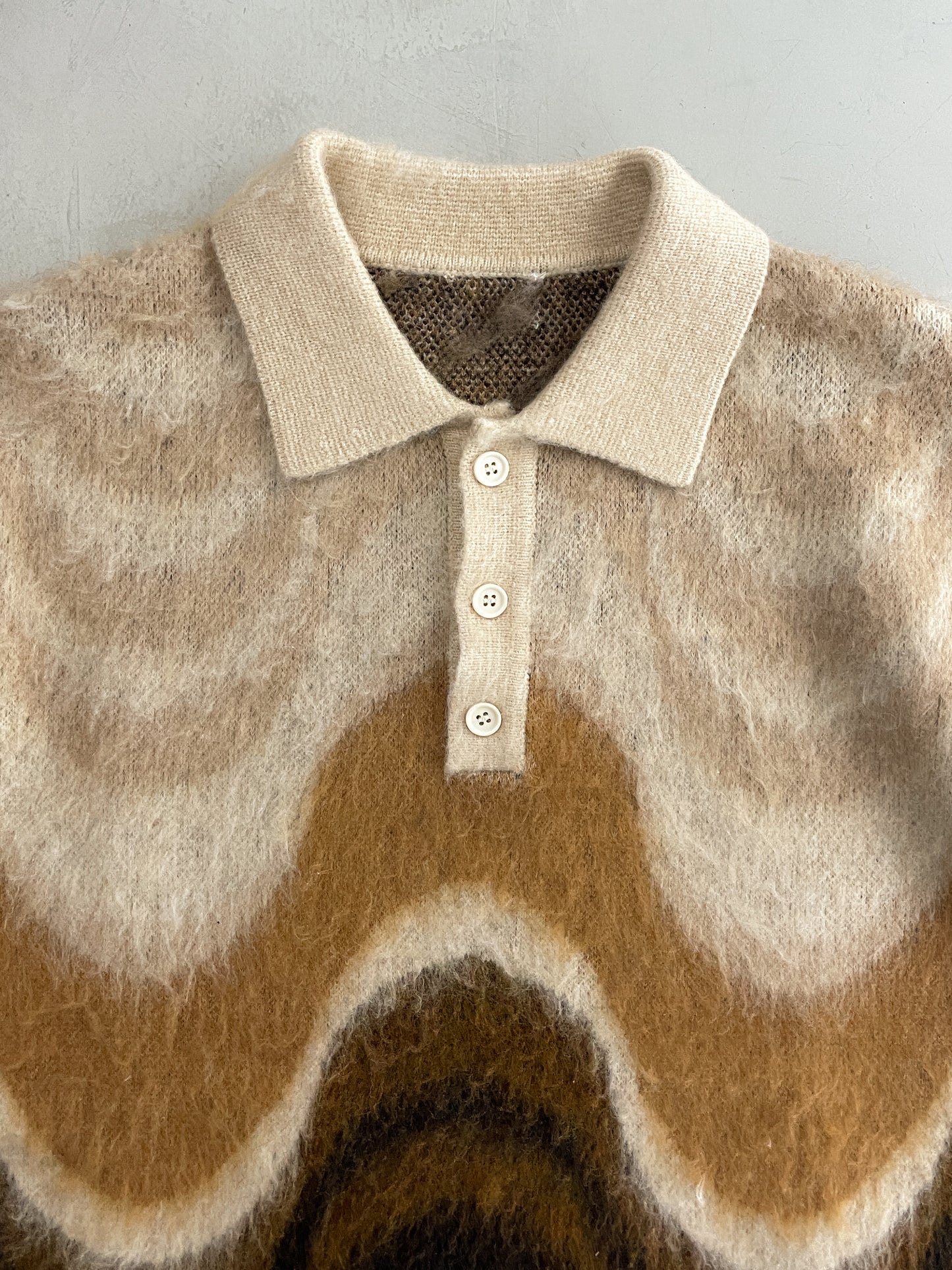 Mohair Polo Shirt [XL]