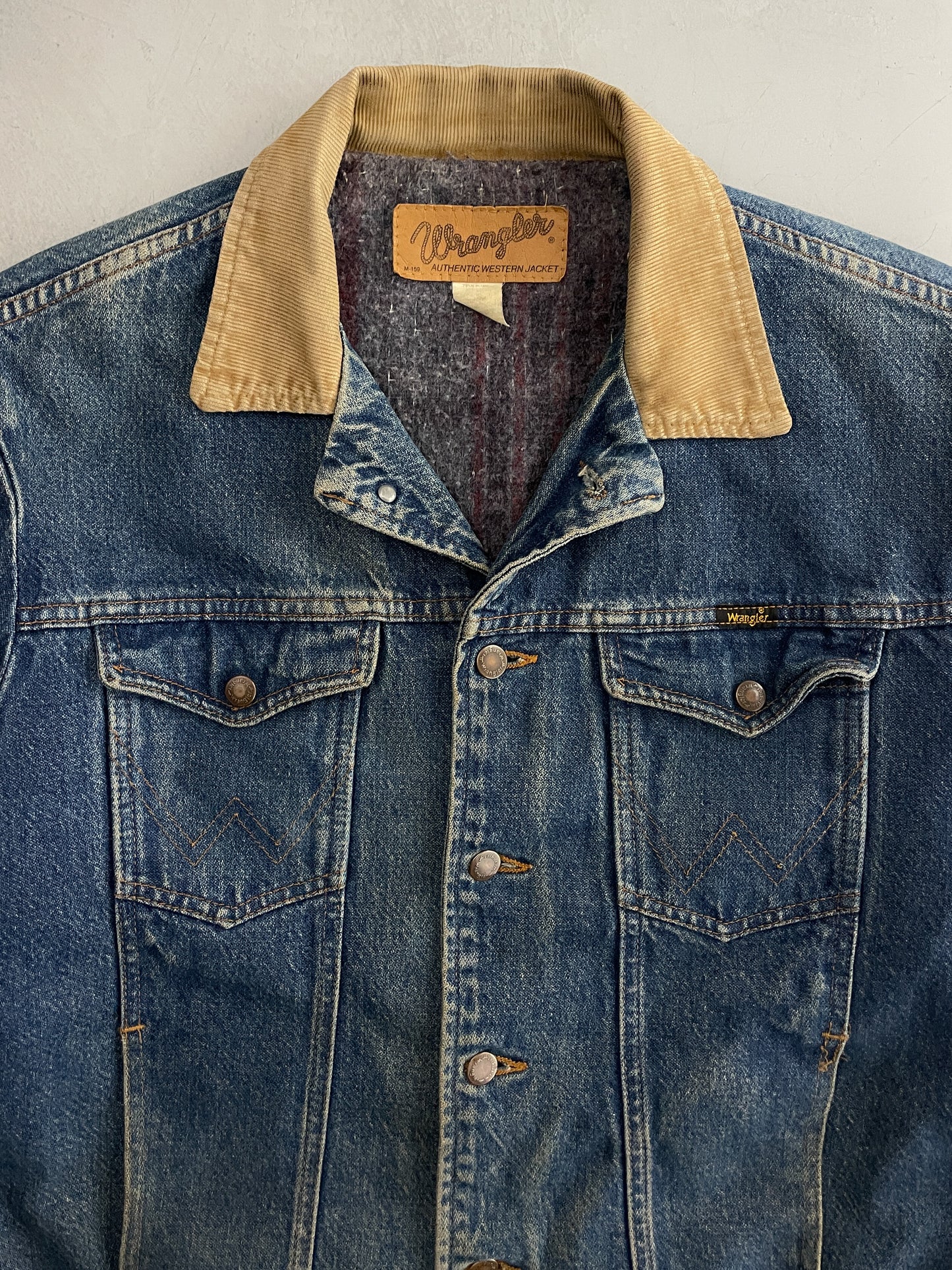 Blanket Lined Wrangler Jacket [L]