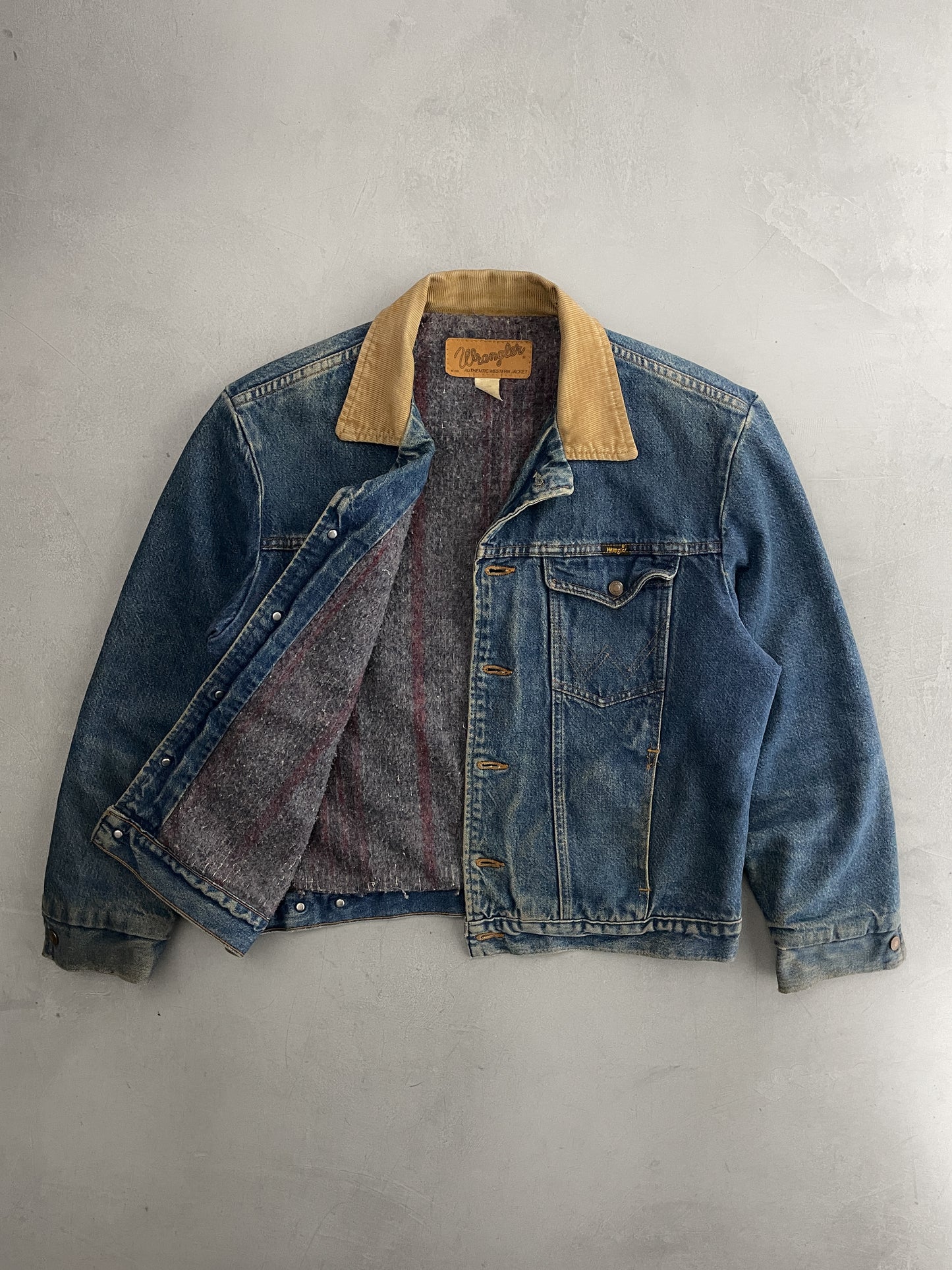 Blanket Lined Wrangler Jacket [L]