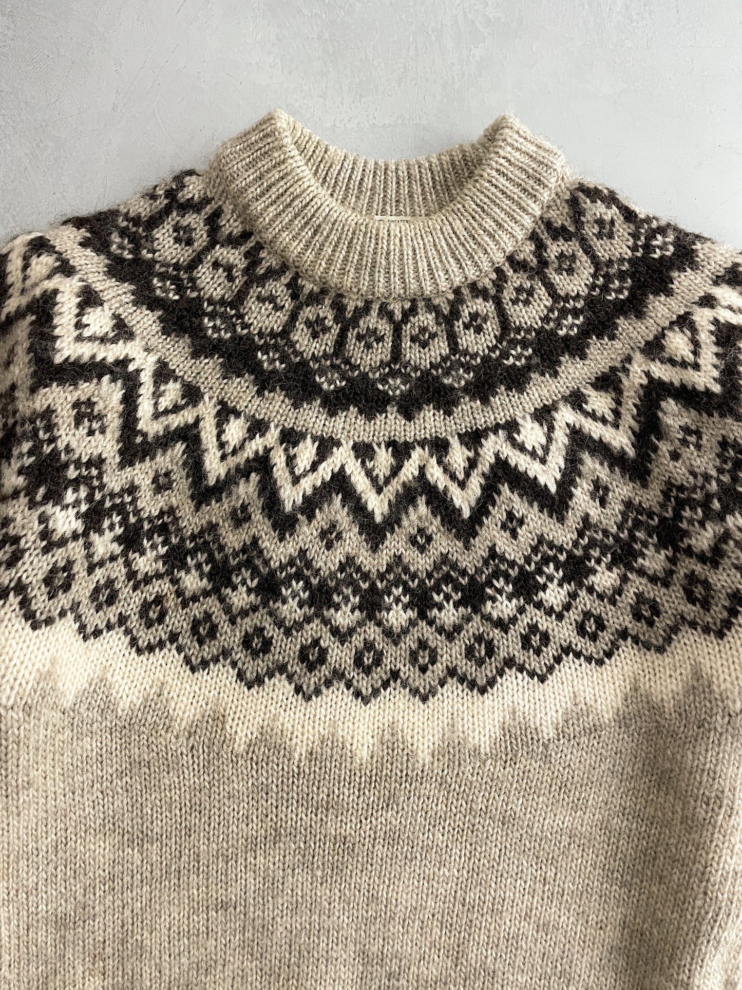 Scandanavian Knitted Sweater [S/M]